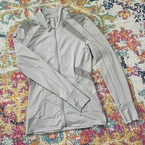 Women's Gray Workout Jacket